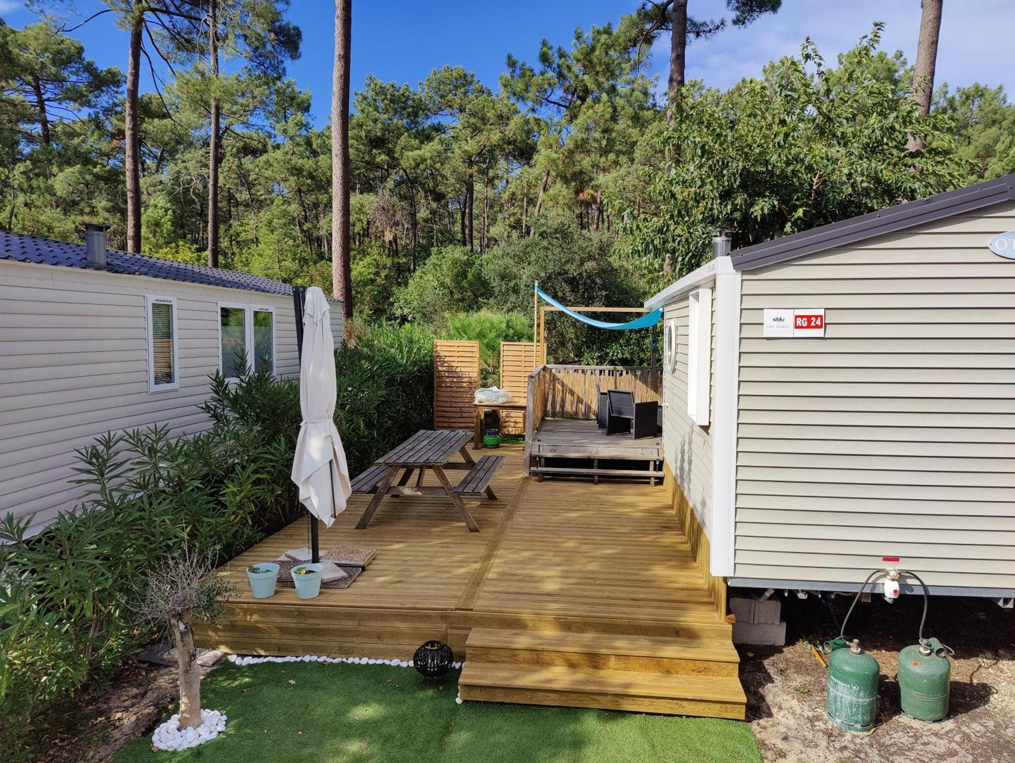 Mobile-Home 6 Personnes Cap Ferret Claouey Dış mekan fotoğraf